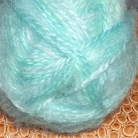 VTG Jaeger Michelle with Avec Mohair Light Blue Green 2 full skeins.50 gr/each - Picture 2 of 5